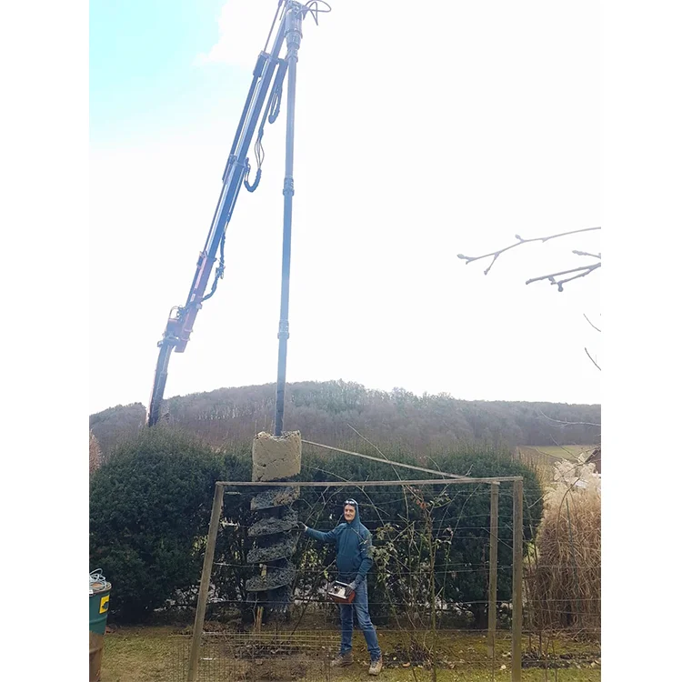 REA Tree Planting Tools Hole Digging Equipment Auger For Soft Soil