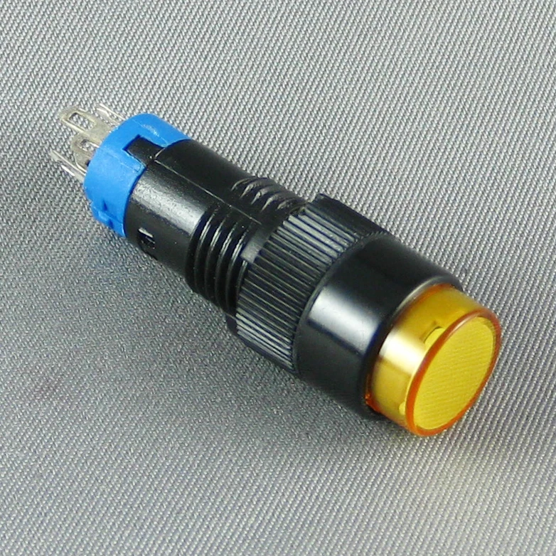 10mm LED 24V Plastic Indicator Light machine buttons with lighting