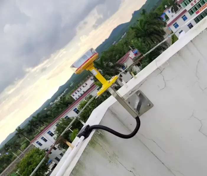 Fault relay Monitoring BMS aircraft warning light ICAO L810 Low Intensity omnidirectional 32cd red steady Obstruction Light