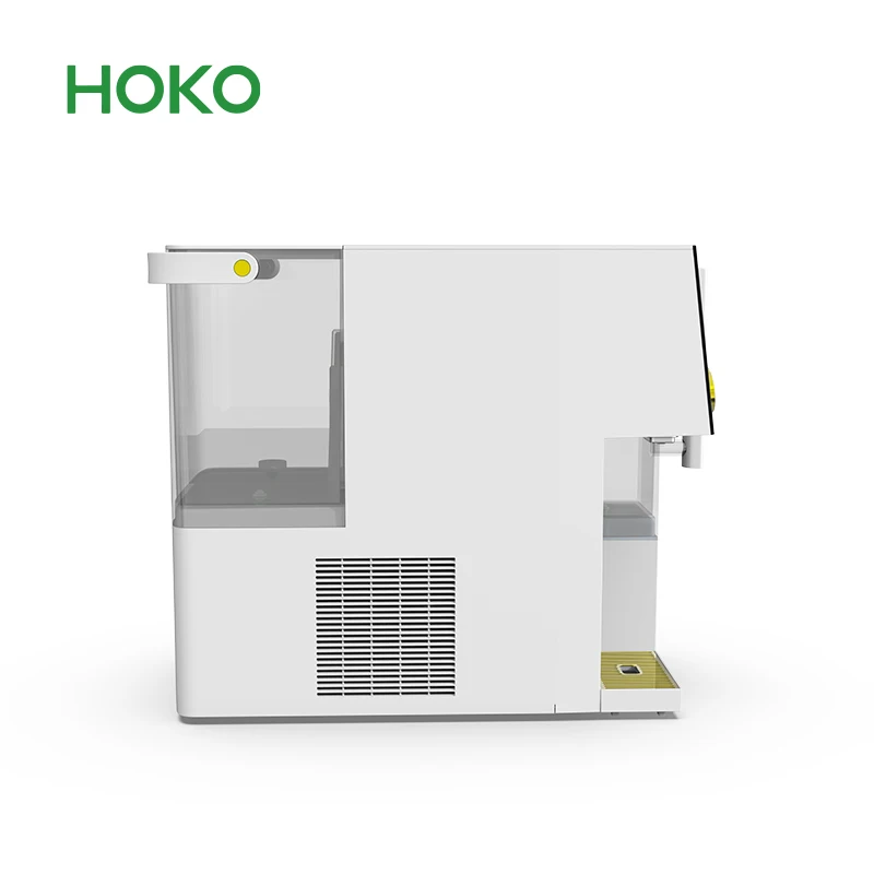 RO filtered tabletop water dispenser that can make ice and cold water