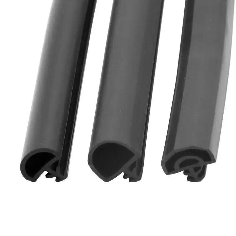 silicone extrusion PVC Interior Wooden Door Frame rubber sealing gasket Burglar- sound water proof  window TPE weather stripping