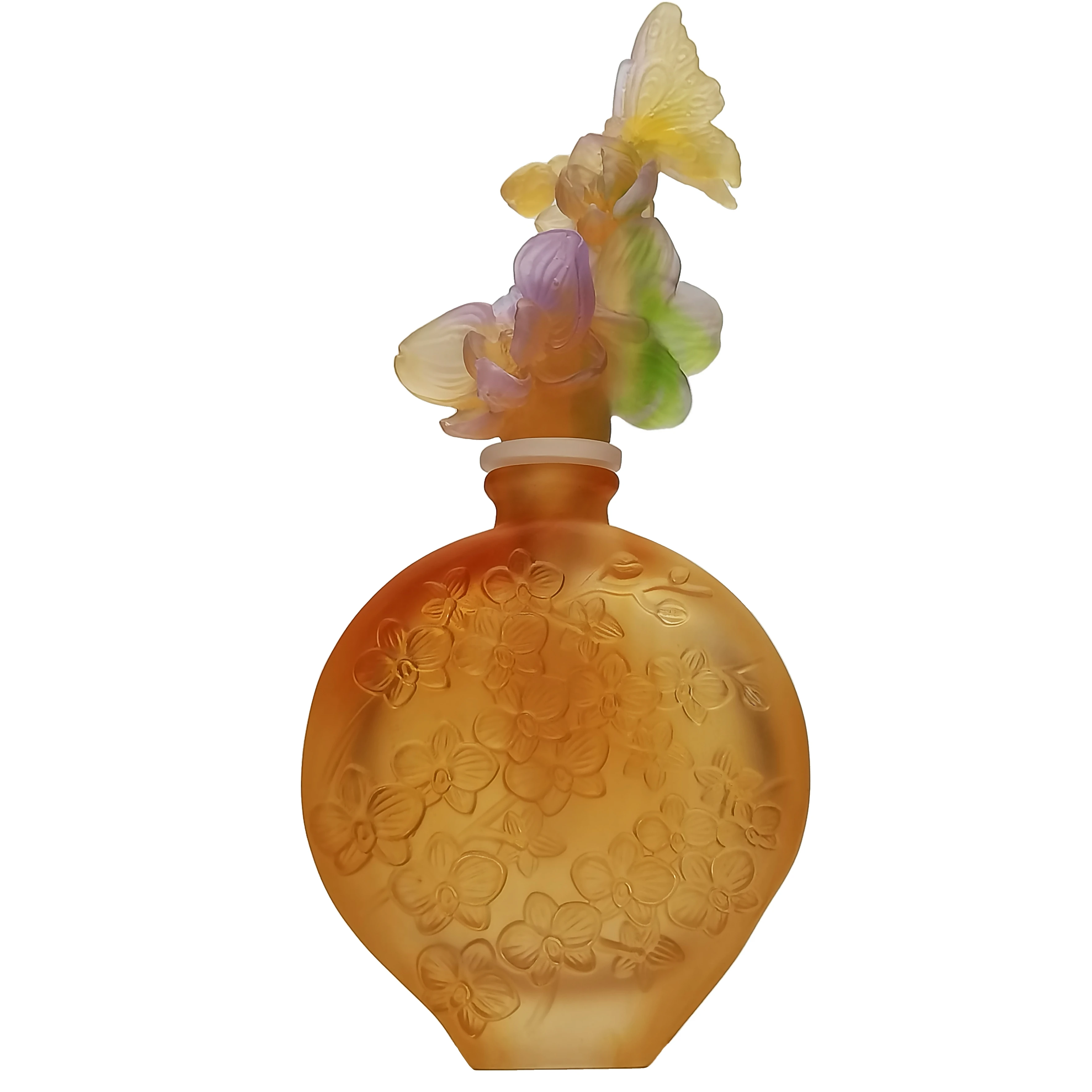 luxury style high grade Lalique   crystal perfume essential  oil  bottles for home   wedding hotel  office party decoration