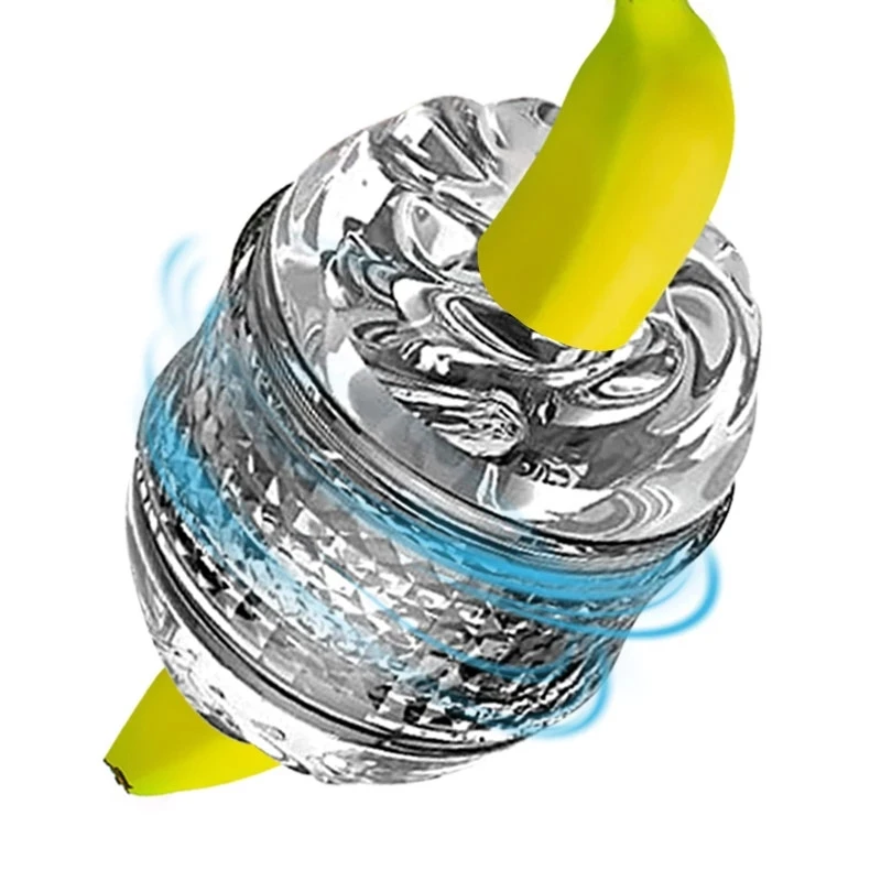 Hot Sale Male Portable Masturbator Transparent Vagina Open Detachable Adult Goods Pocket Pussy Masturbation Cup Sex Toys For Man