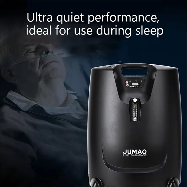 Long Life Molecular Sieve Black and White Oxygen Concentrator with Dual Color Options for Home Use