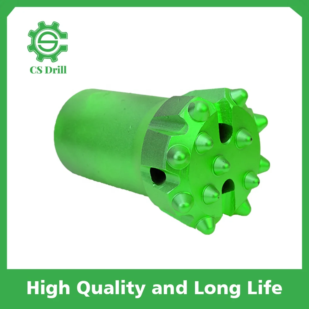 R32-89mm Thread Button Bit R-type Thread Bit  Suitable for Roadway Hydraulic Trolley Cheap Price Button Bit