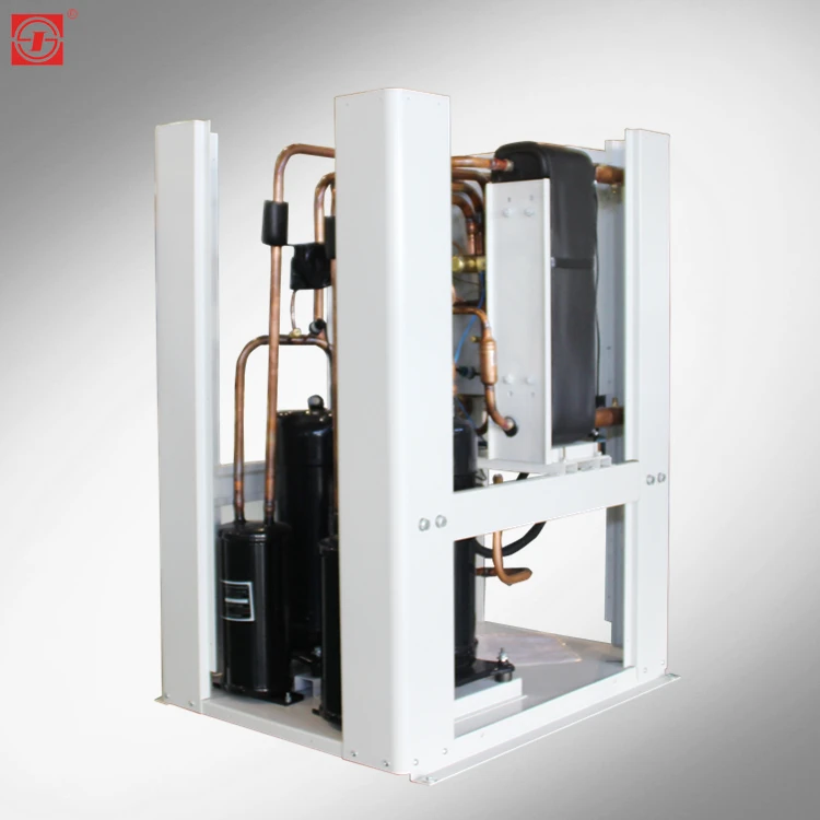 160 kw ice water chiller in low temperature with integrated tank and pump