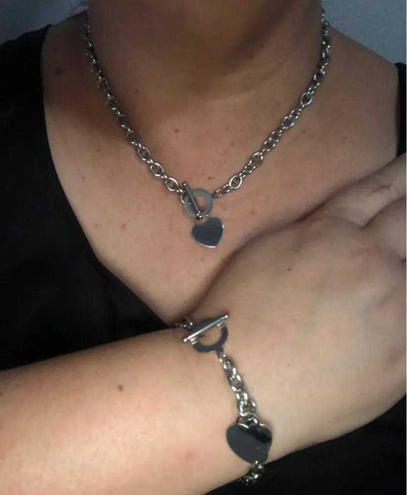 2025 горячая Распродажа вечное любовное письмо из нержавеющей стали колье ожерелья ювелирные изделия