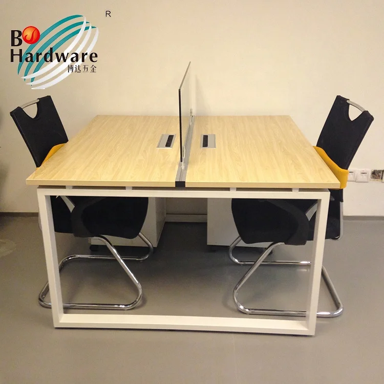 Wholesale office furniture 6 person metal table frame office workstation