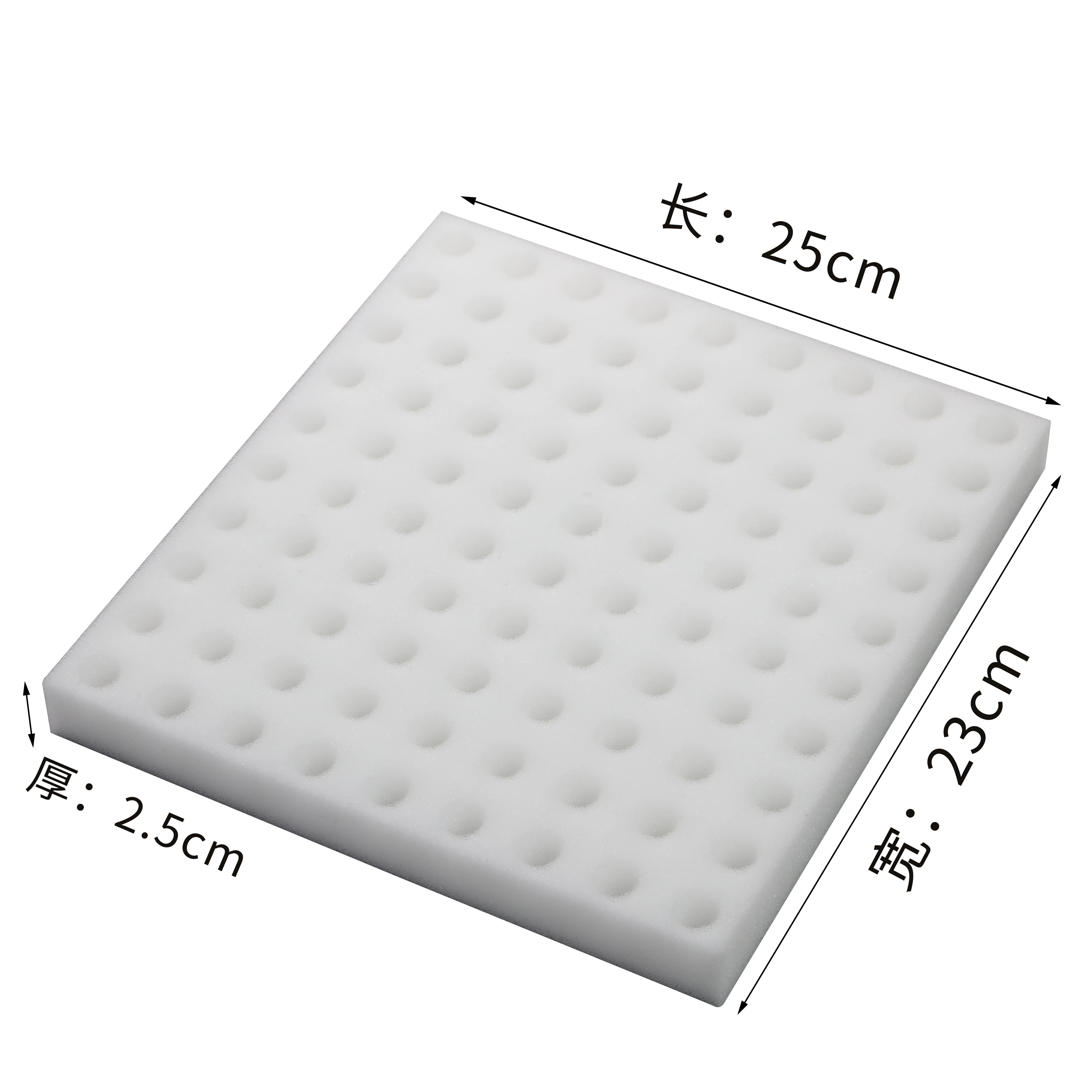 Garden Supplies 100pcs Seed Growing Media Cubes Square Seedling Hydroponic Foam Sponge Soilless Culture Hydroponic Sponge