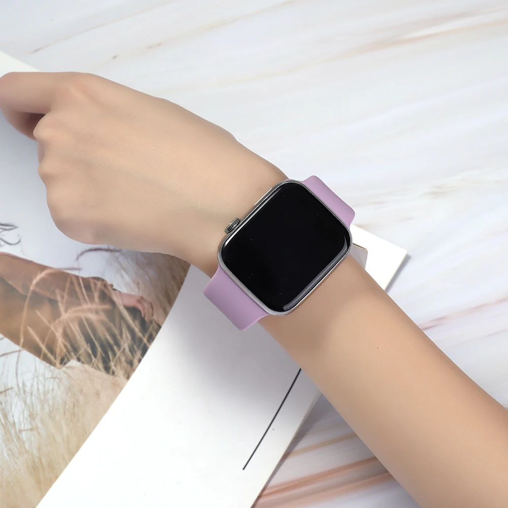  thin sm/38mm men woman colors s/m 2021 series 3 4 5 6 38 40 42 44 mm strap for i watch 38mm 40mm 42mm 44mm bands