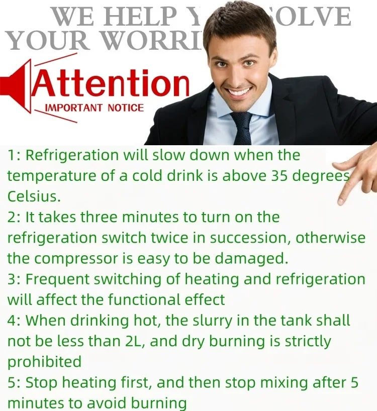 4-cylinder 16 L * 4 table type super capacity stirred beverage dispenser for refrigeration and heating