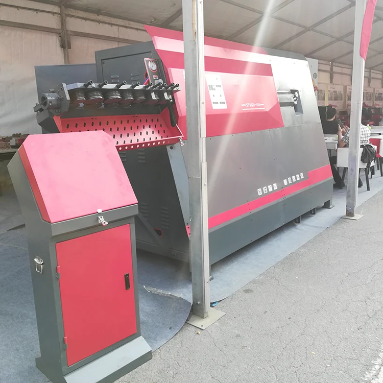 STWQ4-14A CNC automatic machine to bend reinforcing steel wire/bar /rebar/concrete iron