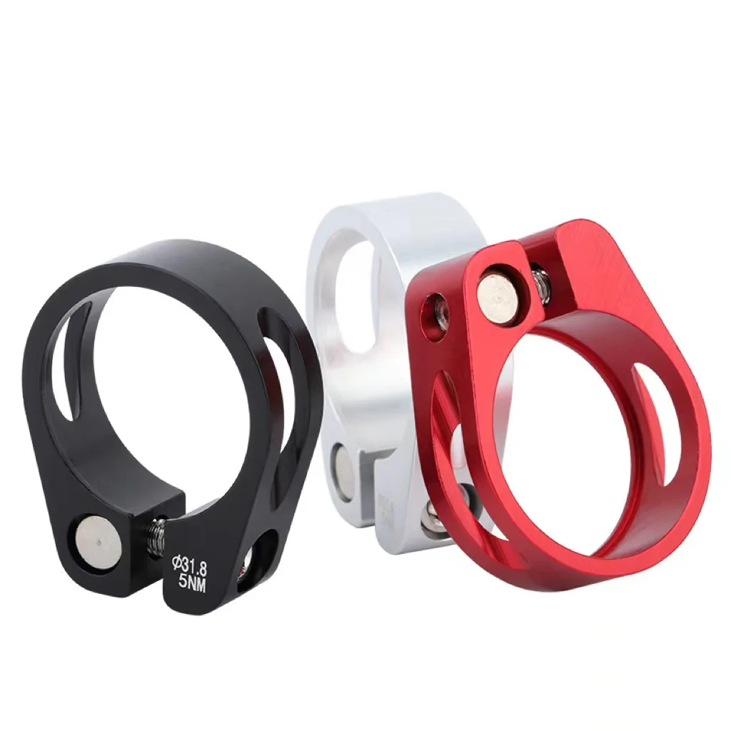 Manufacturers wholesale high quality hardware color mountain bike seat tube clamp bicycle seat tube clamp bicycle parts