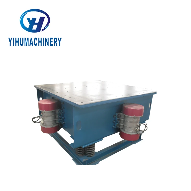 External concrete mold vibration / vibrating table