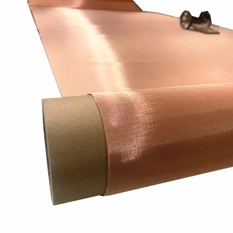 LY красная медь возможностью погружения на глубину до 30 м рулон чистый cu клетки Фарадея для защиты от сетки ткань саржевого переплетения 350 325 400 300 Точная медная сетка