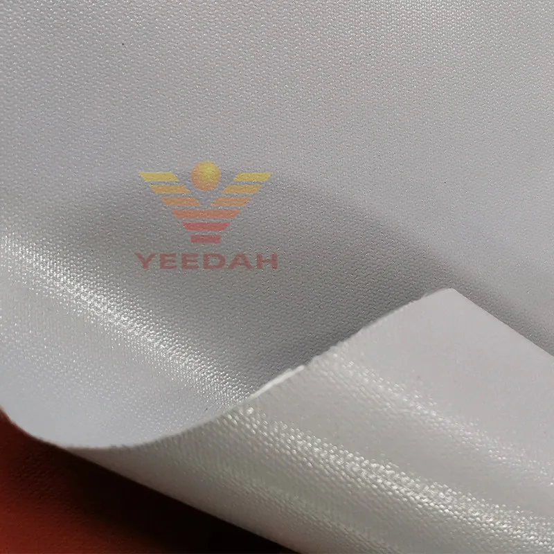 Fireproof silicone coated fiber glass fabric for welding protection