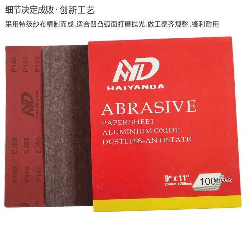 haiyandaWhite corundumPaint abrasive surface dry sandpaper
