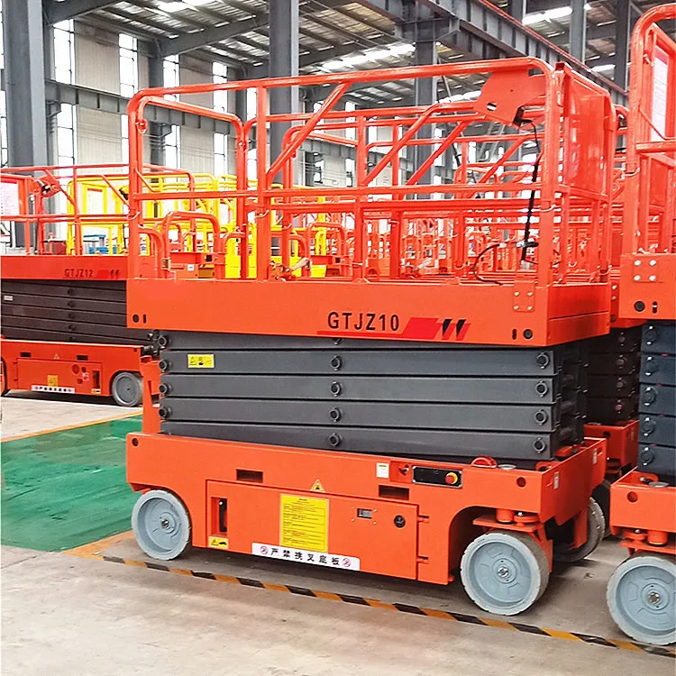 Mobile scissor lift platform / hydraulic lift / hydraulic scissor type lifter