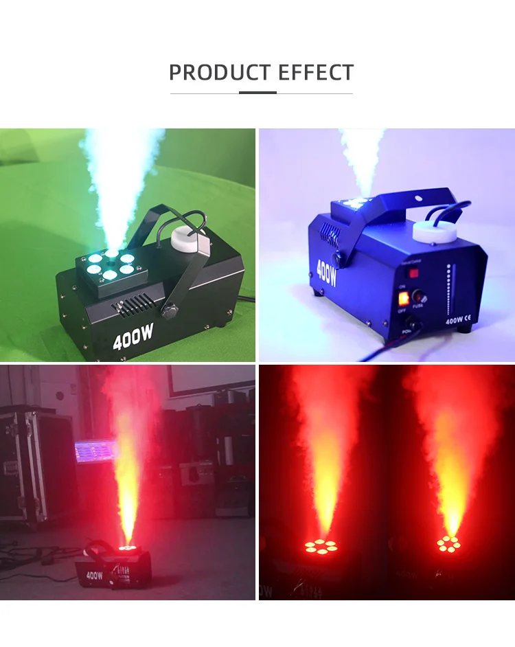haze machine for stage dj disco equipment Hot sale Low Price Alarm 400W Fog Cannon Machine