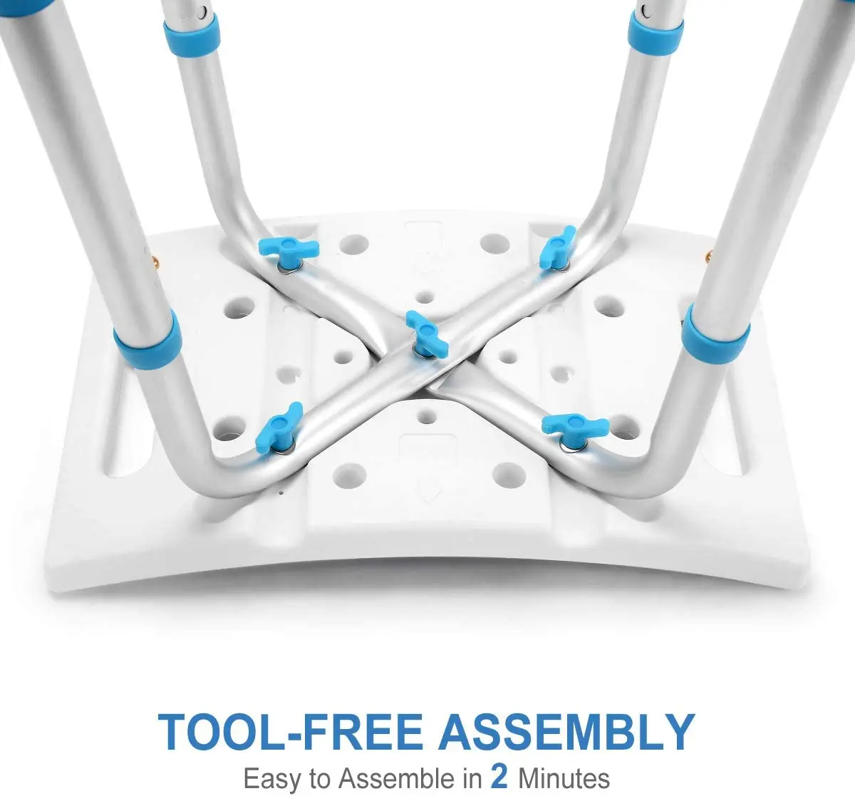 High quality aluminum  shower chair  customized with padded