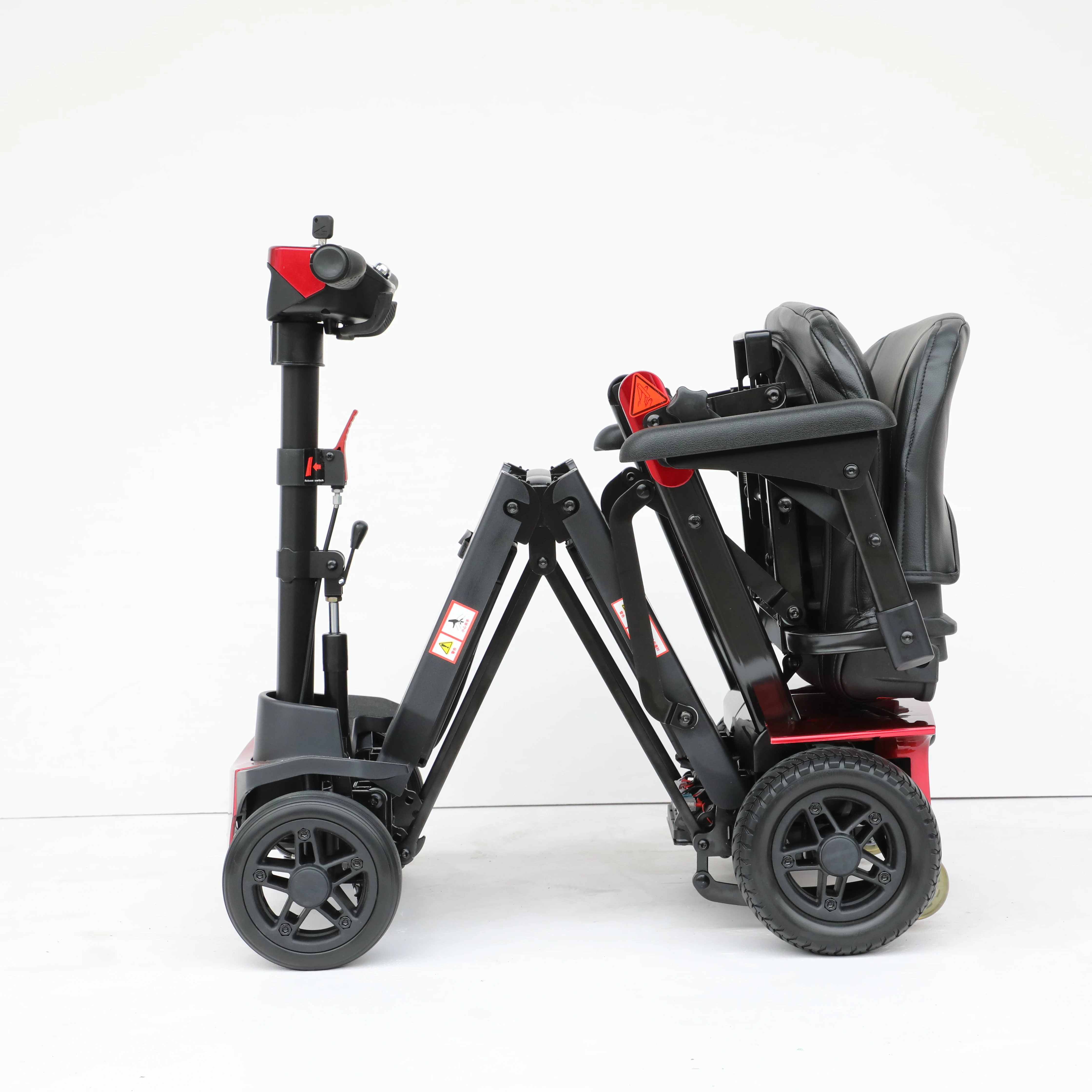 CE Standard New Design Automatic 4 Wheels Folding Electric Mobility Scooter elderly