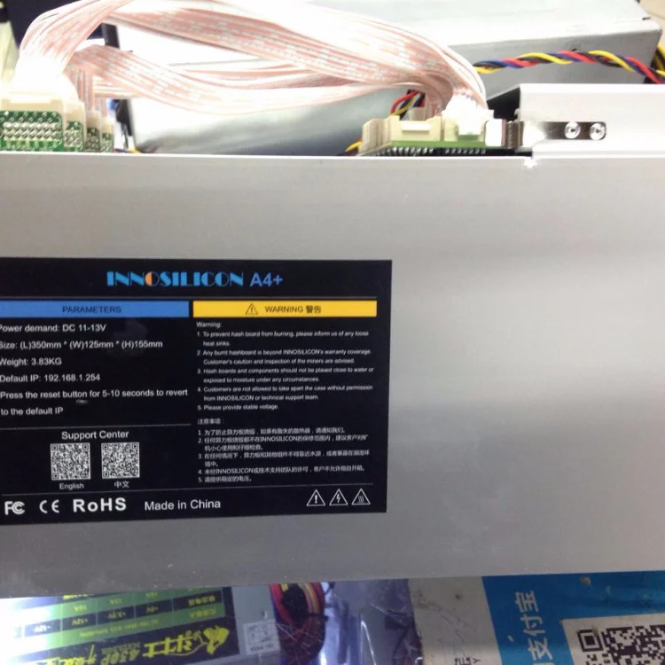 
2021 Second hand INNOSILICON A4 A4+ LTC Master 620Mh/s fastest speed Mininng machine for Litecoin miner 