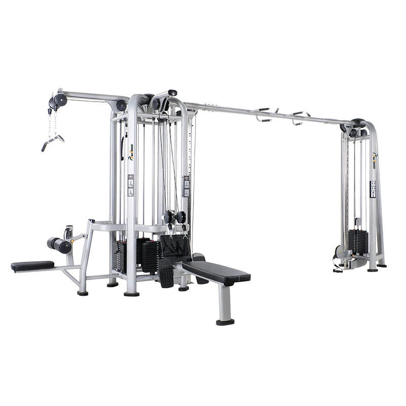 Gym Multi Functional Integrated Fitness Equipment Machine 5 station Multi Jungle Trainer