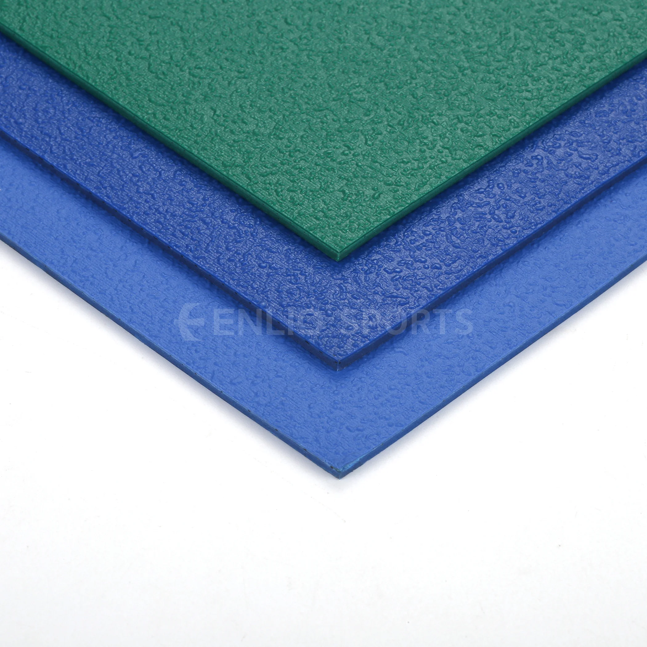 Enlio Portable Backyard Pickleball Court With Suspending Sport Court Floor Plastic Flooring For Pickleball