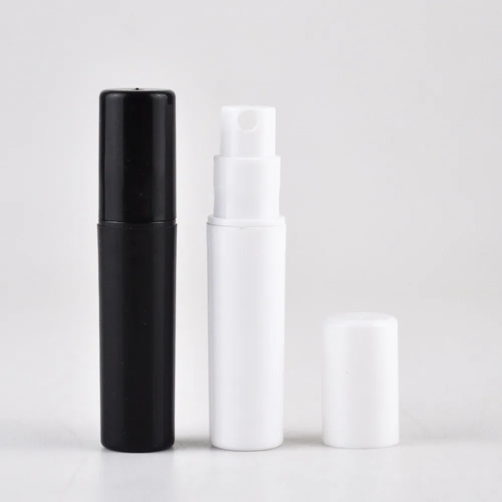 Super march hot sale free sample 2ml 3ml 4ml 5ml Black Plastic Test Spray Perfume Bottles Pen Perfume Cosmetic Vials