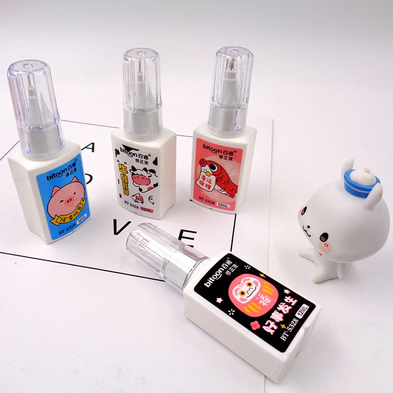 Professional Stationery Manufacturer Correction Fluid For Student Use Correction Fluid