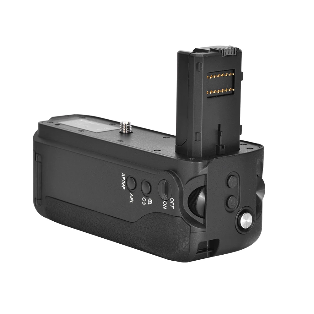  Kingma вертикальный батарейный блок Замена для sony VG-C2EM совместим с альфа a7II a7r II a7m III Кольцо адаптер беззеркальной
