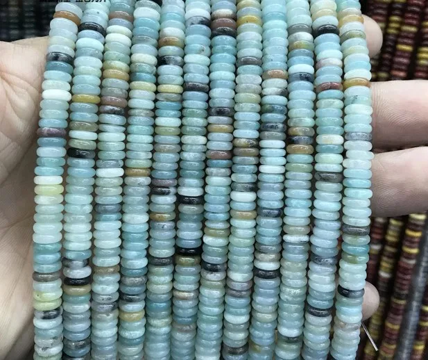 Natural Stone Beads 180pcs per color Spacers Loose Beaded Round Stone Beads