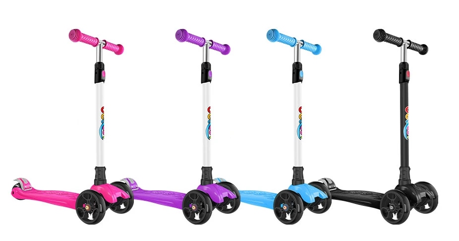 2022 OEM&ODM Wholesale High Quality 1 Year Warranty Height Adjustment Kids Scooter 3 Wheel, Folding Scooter For Children