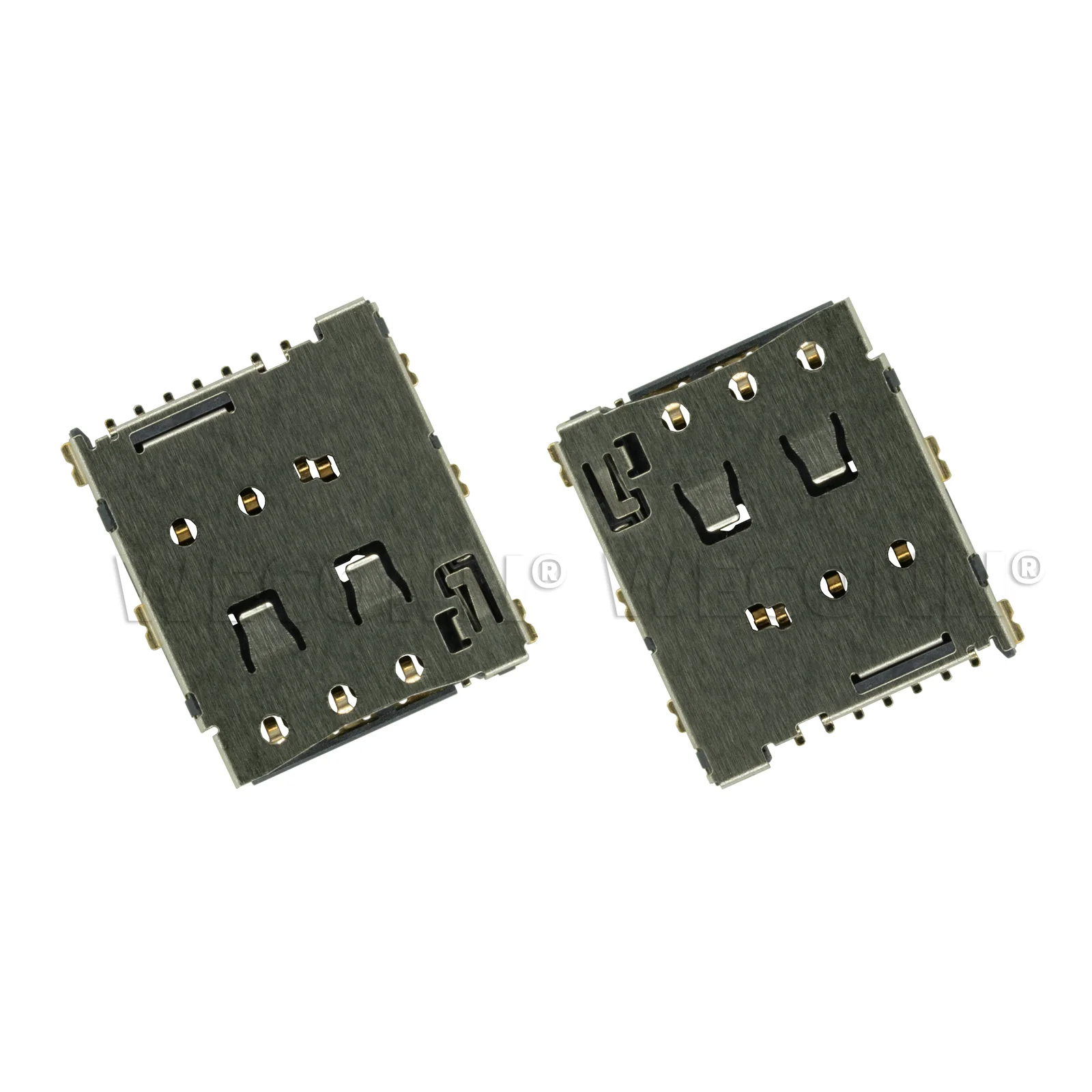connector manufacturer 1.24H push push type 8pin with detect nano sim card connector KP13B-SF-PEJ