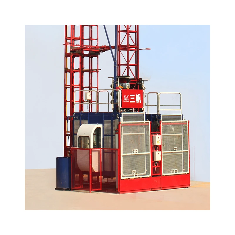 
Manufacturers wholesale high performance15*2kw building construction hoist 