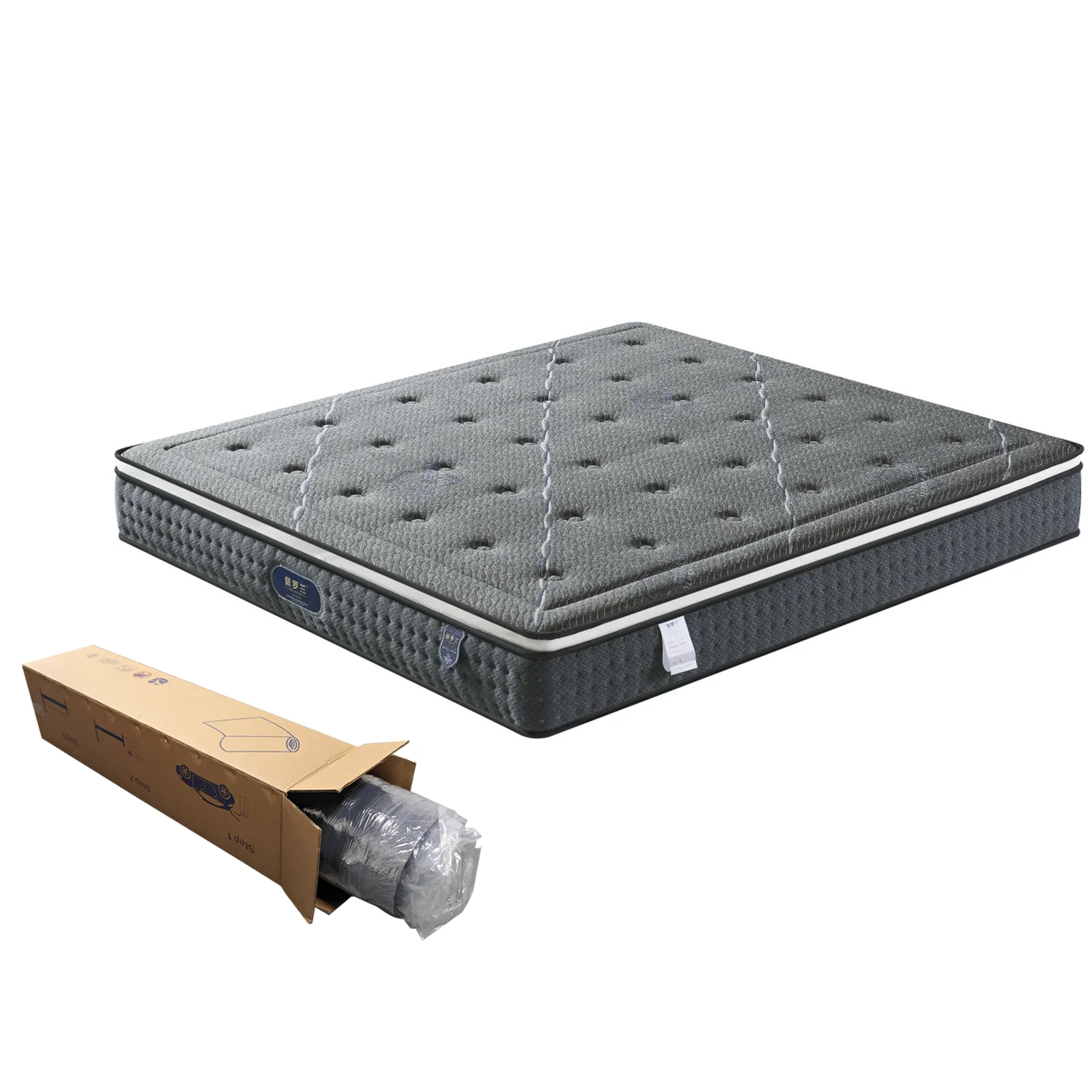 Good price twin memory foam orthopedic latex king good rest bonnell spring mattress