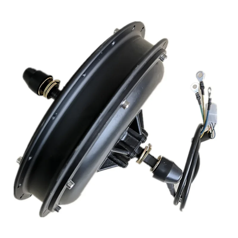 Manufacturers supply 1000W 205 series card type DC wheel side strip motor electric bicycle modified motor