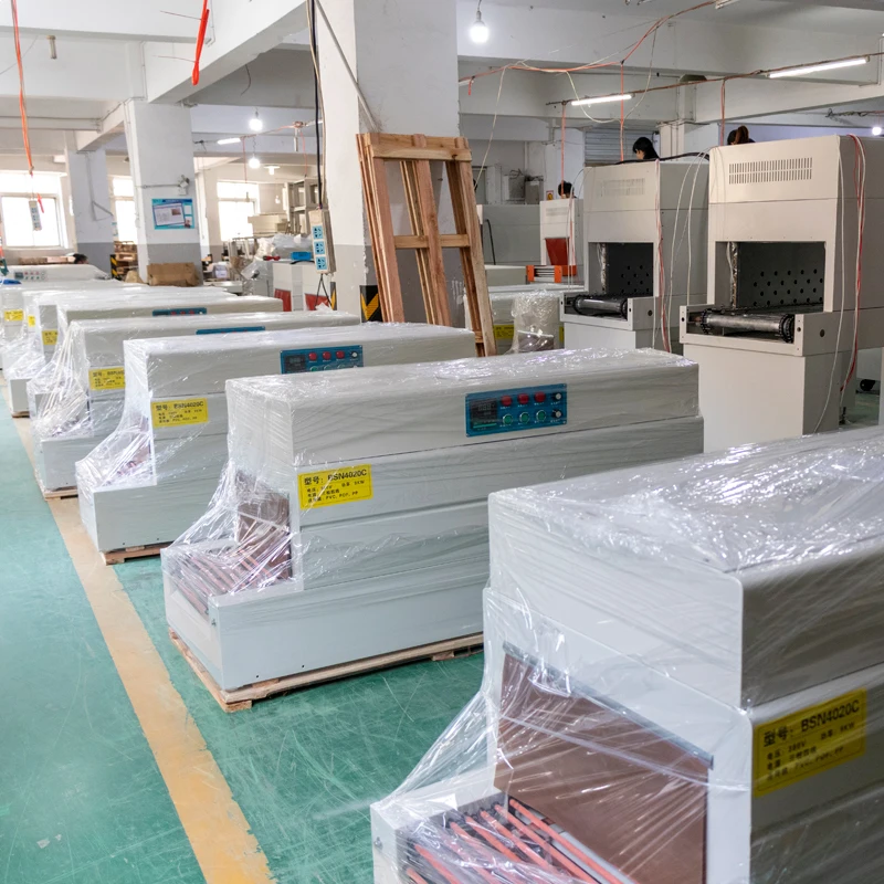 Automatic shrink tunnel packing machine film wrapping machine shrink packing machine for sale