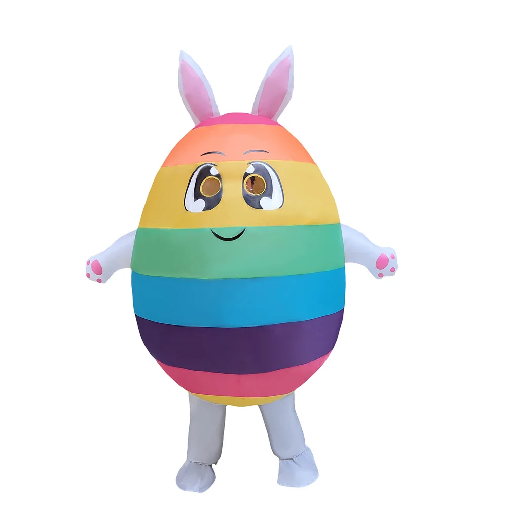 Easter Inflatable Costume Easter Party Blow up Cosplay Costume for Kids