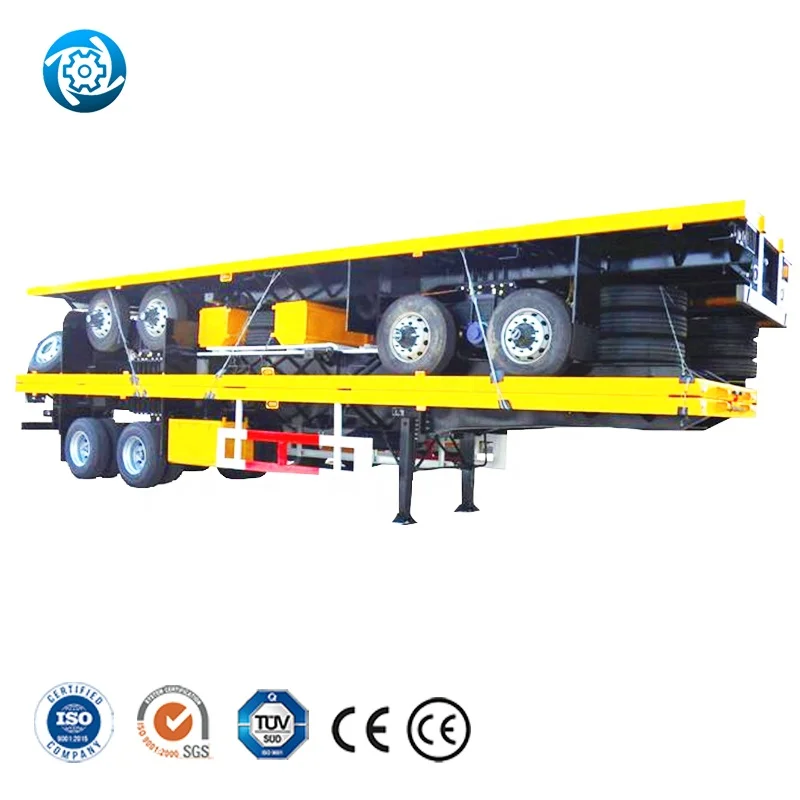 Famous Brand 6*4  40Ton Semi Trailer For Water Transportation Fuel Lp Gas