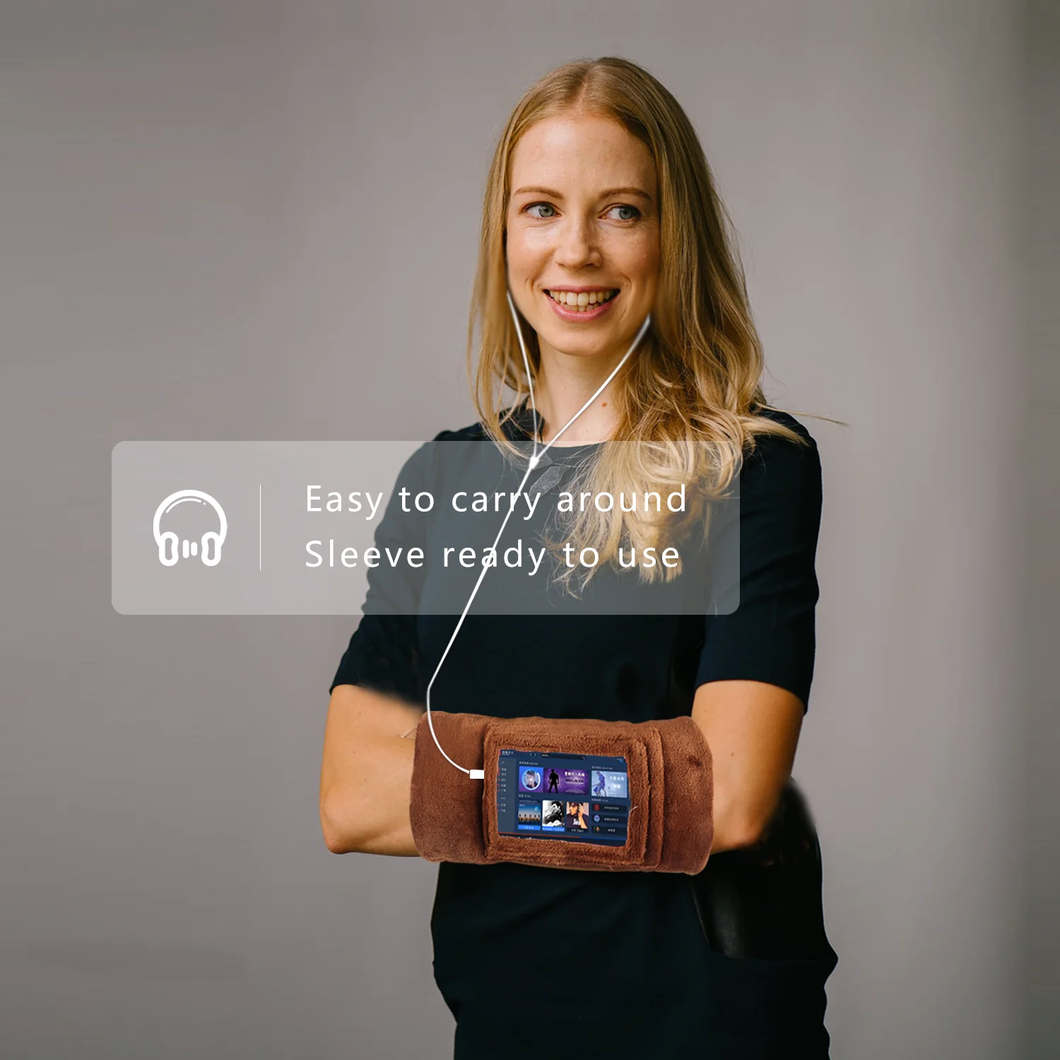 Suitable Temperature Carbon Fiber Heating Soft and Comfortable Safe Portable Rechargeable Hand Warmer