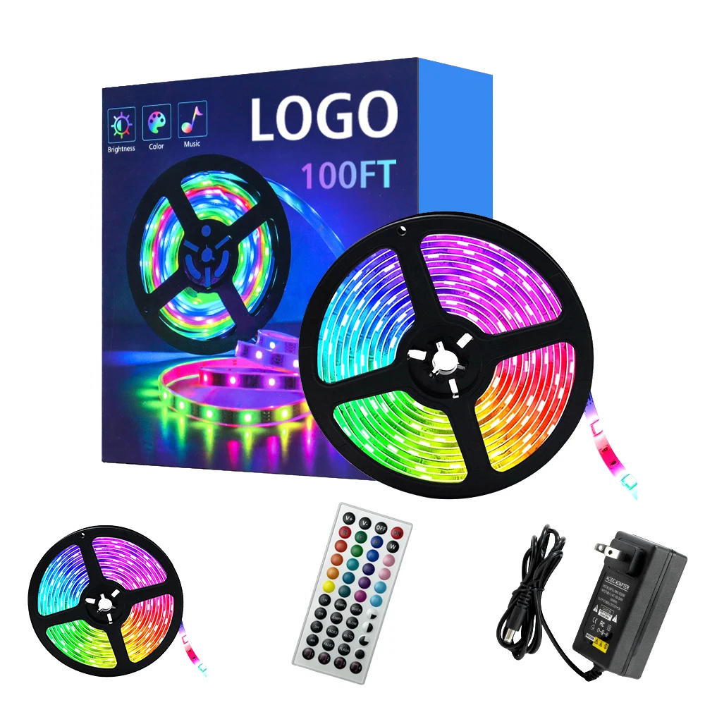 Smart Bluetooth Led Light Strips Led Ruban 5050 Rgb 12v Usb Remote Control Decoration Bande Lumineuse Led Lumineux