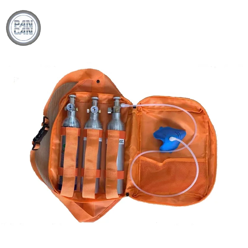 Медицинский кислородный баллон, алюминиевый кислородный баллон с маской