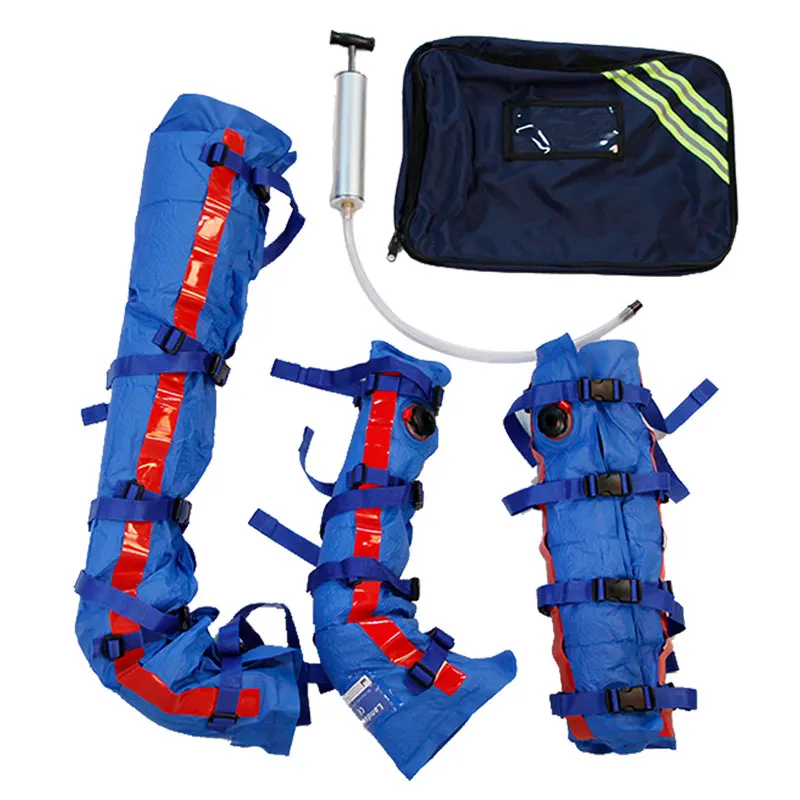 
Pneumatic splint set Vacuum type for military splinting material 