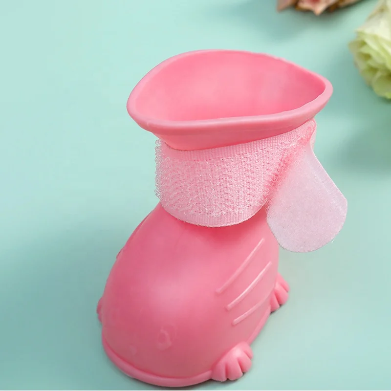 Pet Dog Shoes for Small Dogs Cats Outdoor Anti-slip Puppy Shoes Waterproof Dog Rain Boots Pet Product Wholesale