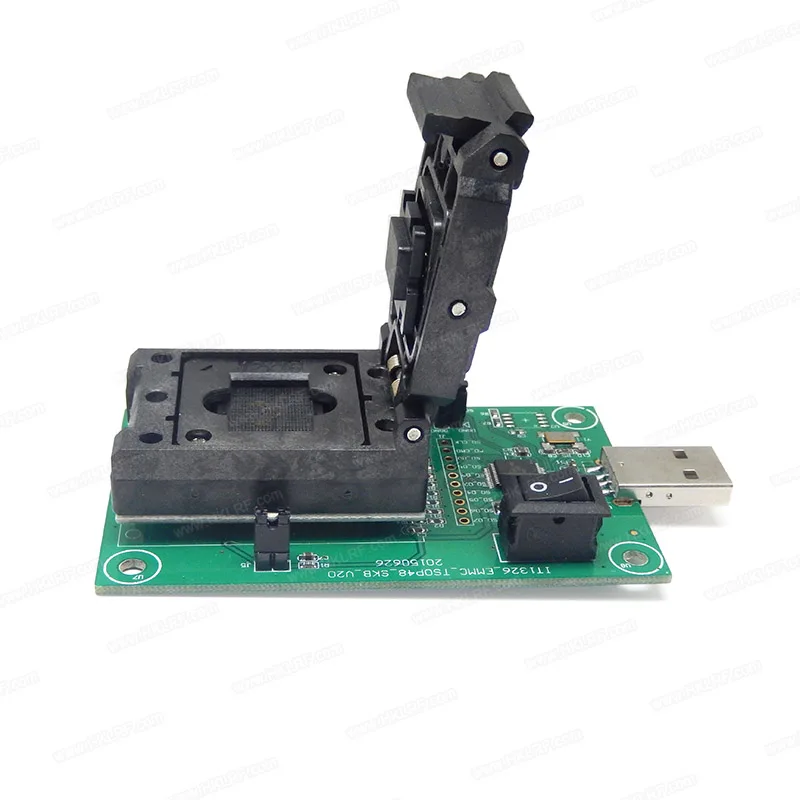Тест IC памяти на носителе eMMC BGA153 BGA169 ic гнездо USB адаптер 11 5x13 мм NAND флэш-тест для ключевой