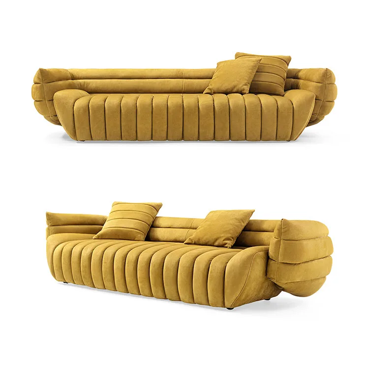 Modern living room sofas Italian nordic Lounge leather sofa set furniture single seat 2 seat restaurant sofa