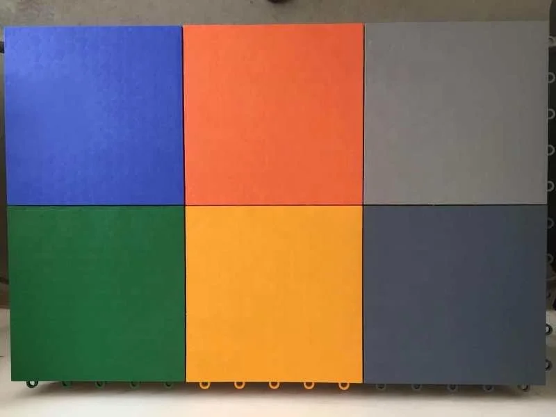 Suge PP Suspended Interlocking Flooring for Futsal Courts