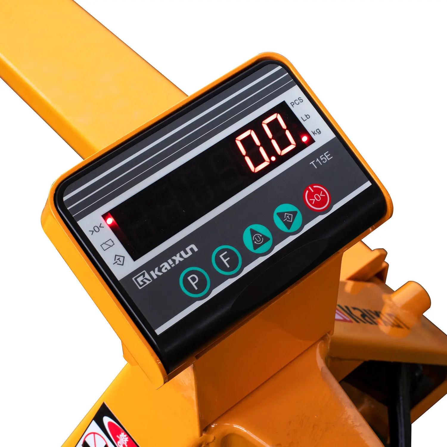Economical Design LCD 3 Ton Fork Lift Jack Hydraulic Hand Pallet Truck with Weight Scale