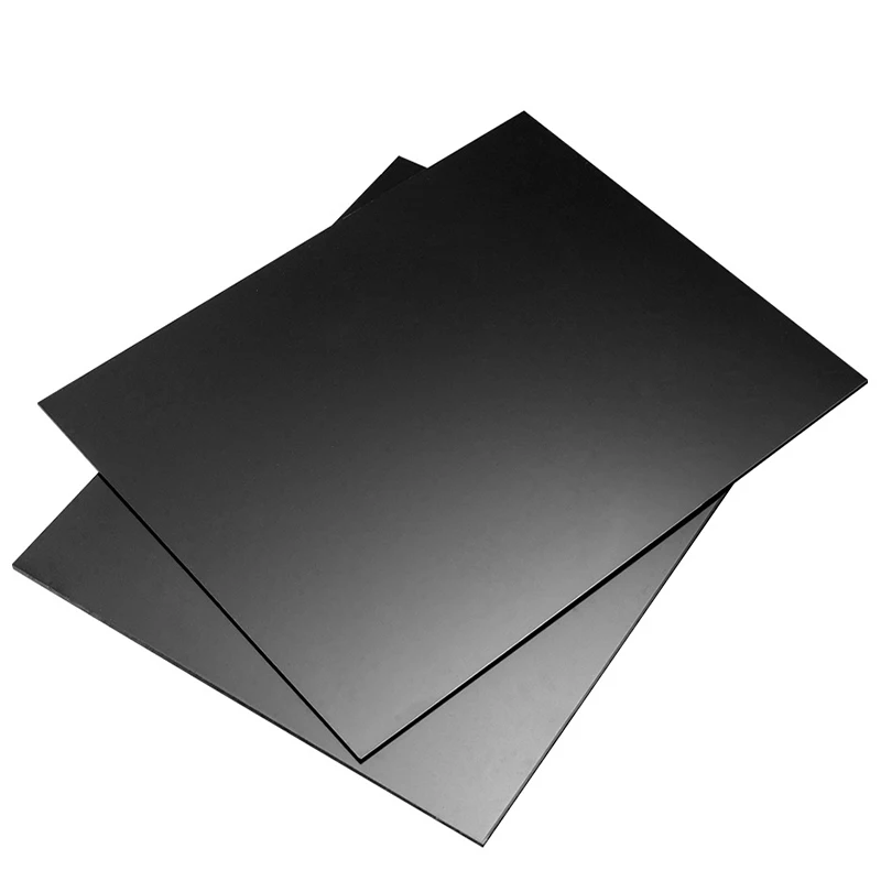 Black or colored ABS sheet board plate panel colored ABS texture board